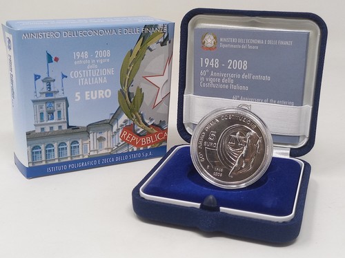 2008 italia münze euro - münze, 5