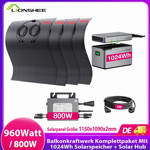 960w solaranlage komplettpaket - solaranlage,