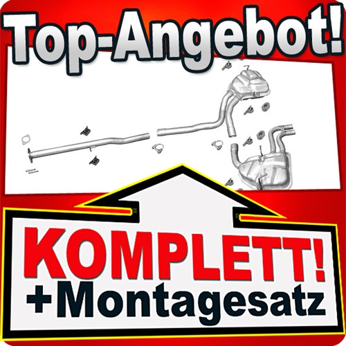 Auspuff für mini - für, 1.6