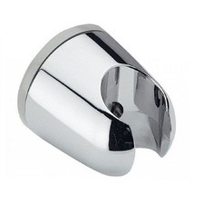 Brausehalter rund verchromt