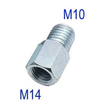 Aussen M10 auf Innen M14 Gewinde Adapter metrisch