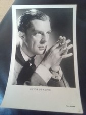Victor de Kowa Autogrammkarte -unsigniert-