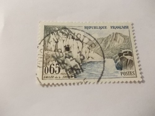 Briefmarke serie frankreich - serie,