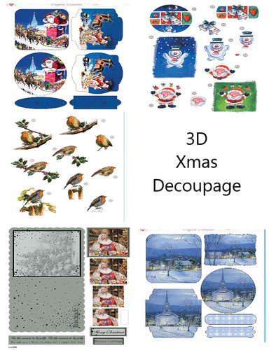 Craft weihnachten - uk, 3d