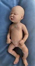 Torydolls Vollsillikon Baby mit Zertifikat, Lebensecht, Sammler Puppe
