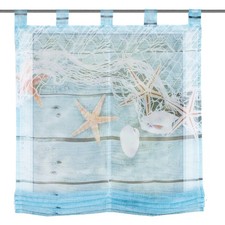 Raffrollo MARITIM - blau -