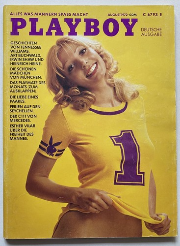 Playboy deutschland 1972 - deutschland, 8/1972