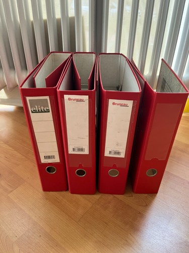 Ordner rot din und 7 - rot, cm
