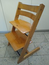 Stokke Tripp Trapp Triptrap Buche lackiert Hochstuhl (separaten Bügel für Baby)