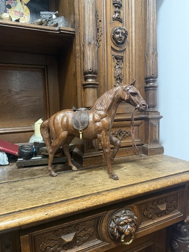Pferd aus echtem - aus, leder
