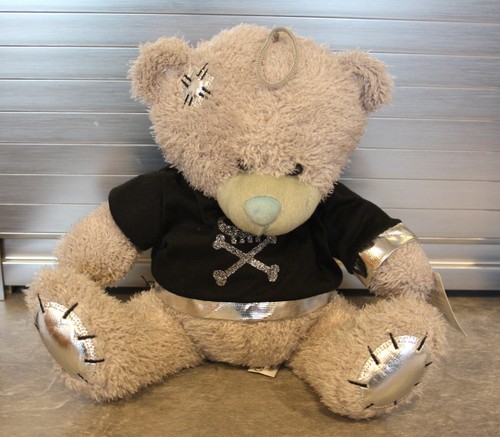 Teddybär flo toys grauer - s,