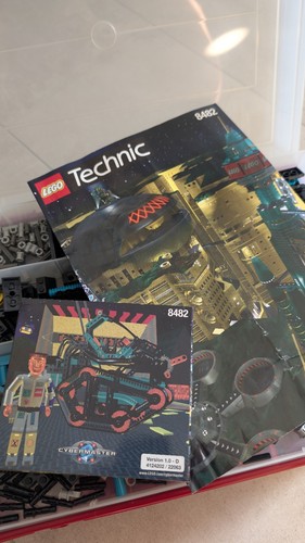 Lego technic 8482 cybermaster - 8482,
