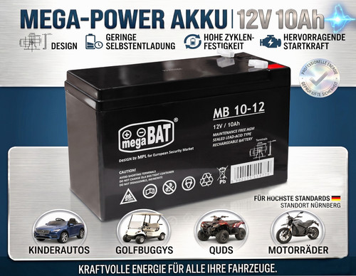 Power batterie 12v - batterie, agm