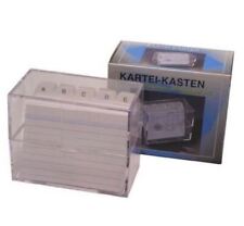 Karteikasten A8 mit Register