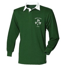 Irland 1879 Retro Rugby Shirt Trikot Herren Irish 6 Nations 2017 Fan Supporter L5