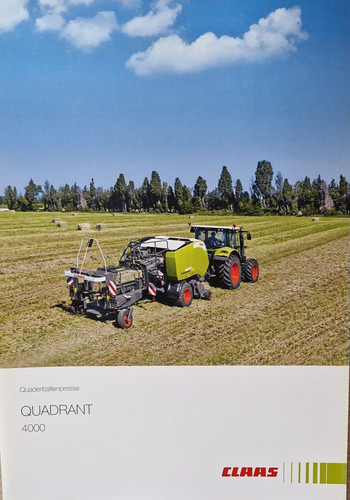 Claas landmaschinen prospekt - landmaschinen,