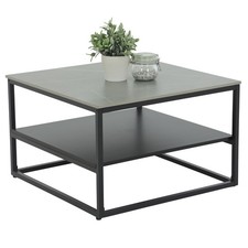 Couchtisch - grau-schwarz -