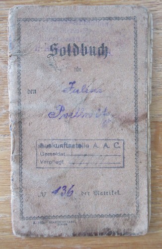 Soldbuch feldartillerie - soldbuch,