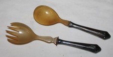 schönes altes Salatbesteck - 90er Auflage - Art Déco