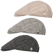 MIESEPETER Mill-Wall Schiebermütze Kappe Schirmmütze schwarz grau beige neu