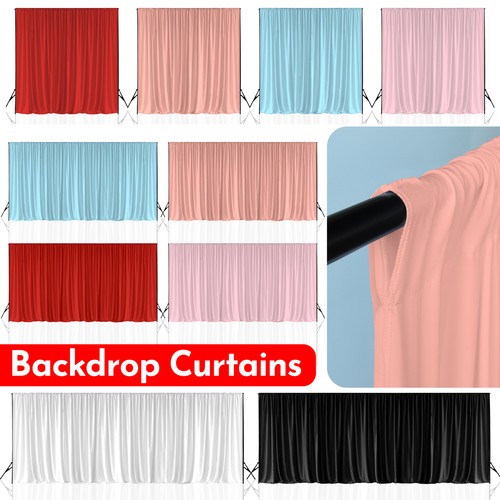 Backdrop curtains dehnbar - backdrop,