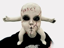 Scary baby maske latex - scary,