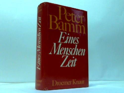 Eines menschen zeit - eines,