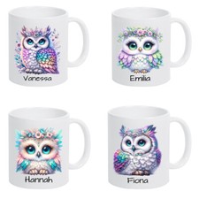 Tasse Eule Personalisiert mit