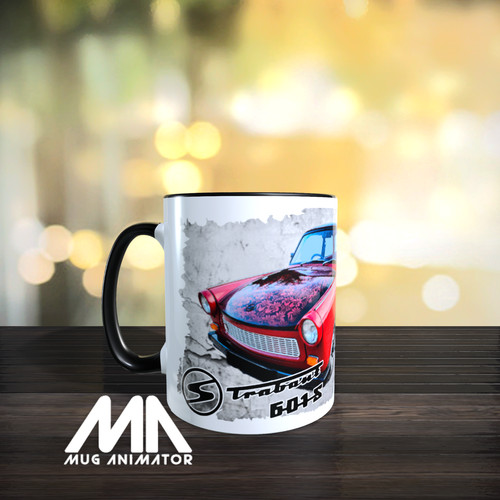 Tasse schwarz trabant 601 - trabant, s