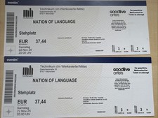 Konzerttickets München Nation Of Language