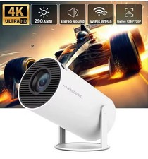Mini Projektor HY300 Pro Full HD 4K WiFi Bluetooth – Heimkino LED Beamer HDMI