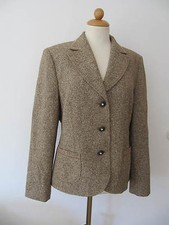BASLER Blazer Jacke beige braun schöne Knöpfe klassisch Gr. 40 L hochwertig