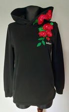 Hoodie Damen "NICKELSON "| Gr. S schw./rot