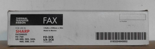 Fax rollen für sharp 760 - für, fo