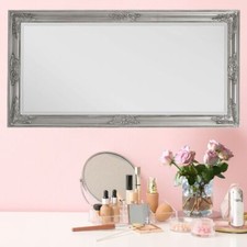 Wandspiegel BESSA silber antik