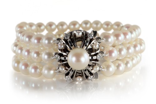 Armband akoyaperlen 6 - armband,
