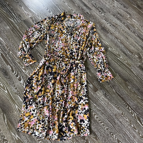 Kleid jdy gelb leo - kleid, gelb-leo