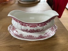 Villeroy & Boch - Sauciere - Fasan - rot - ungeschädigt