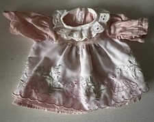 Puppe Kleid rosa Spitze