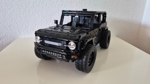 Lego moc ford bronco - bronco, schwarz