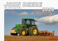 Kalender 2026 – John Deere-Schlepper im Einsatz