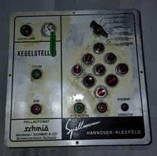 Kegelsteller Spellmann Schmid Vollautomat Kegelbahn 60iger Jahre