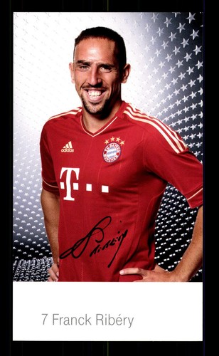 Franck ribery autogrammkarte - ribery,