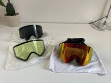 Electric x Volcom Skibrille – seltene Collab Goggles, 2 Ersatzgläser Gebraucht