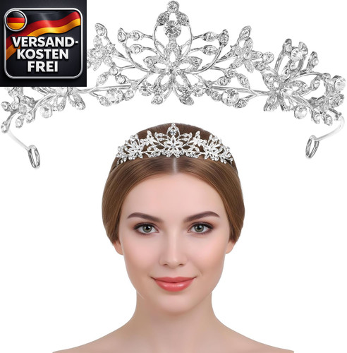 Strass kristall tiara - strass,