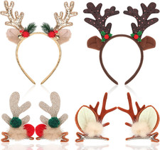 Weihnachts Haarreif Rentier