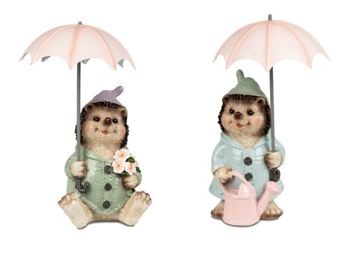 Deko figur igel mit - deko-figur,
