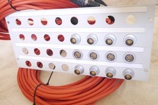 Anschlussfeld Patchfeld 12 fach TRIAX LEMO Draka 11 Kabel TV-Studio