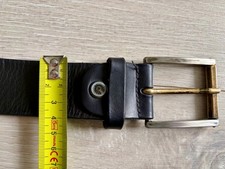 Gürtel leder schwarz herren