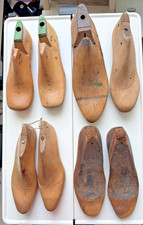 8 antike Schuhleisten Holz –